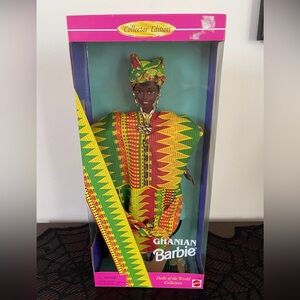 Dolls of the World Ghanian Barbie Doll Collector Edition
